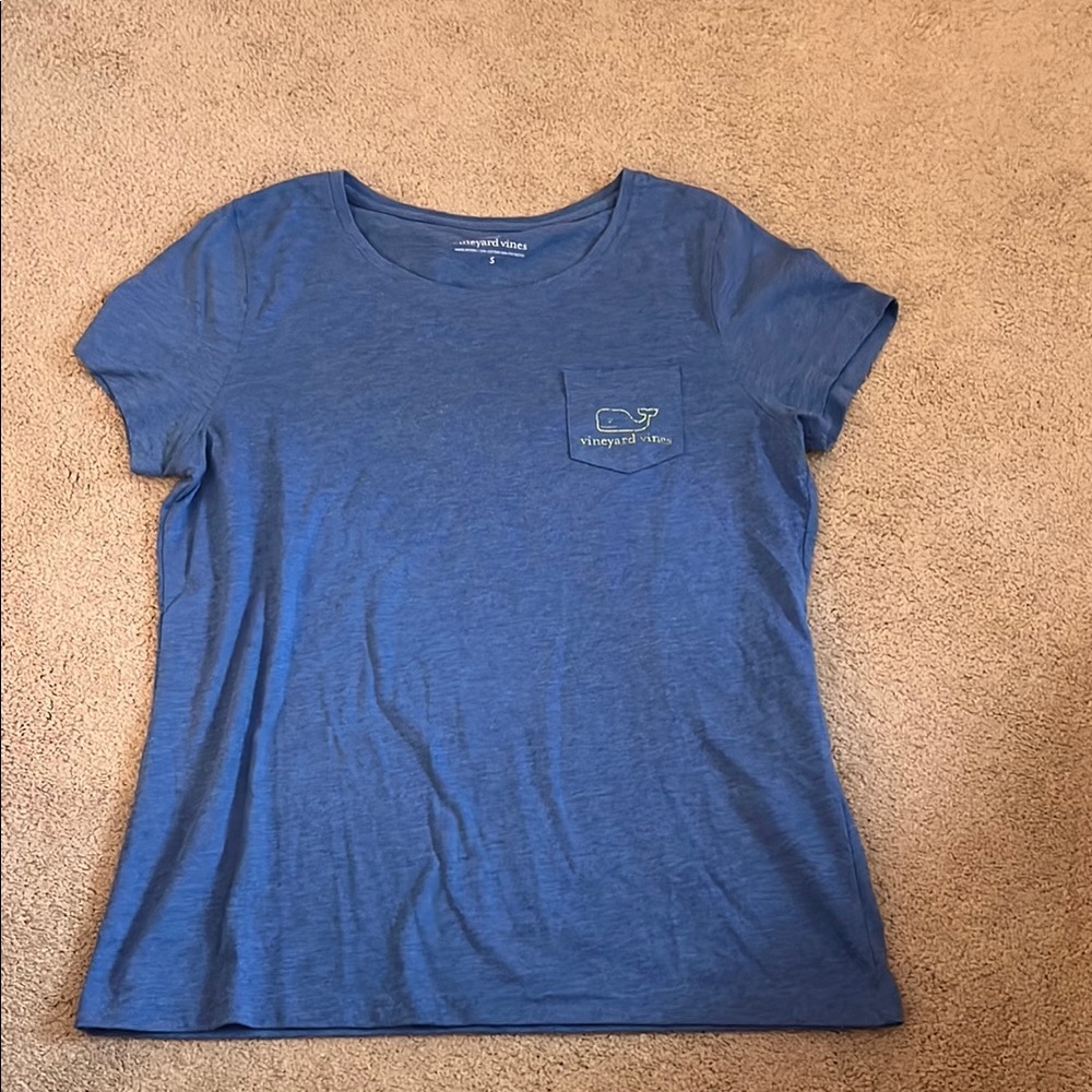 Vineyard Vines Heather Blue Tee